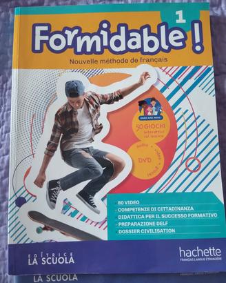 libro di francese Formidable 1 