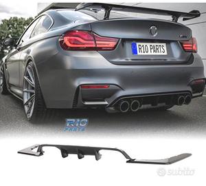 DIFUSORE BMW M3 F80 M4 F82 F83 M PERFORMANCE NERO 