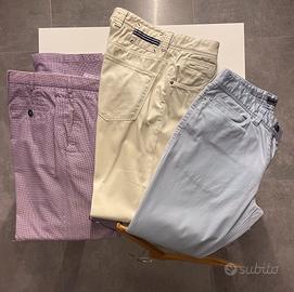 Pantaloni Lanificio Angelico uomo taglia 48