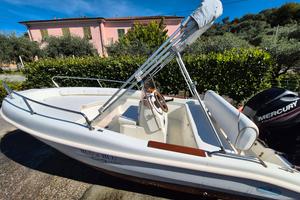 barca open rascala blu e blu Mercury 40cv 