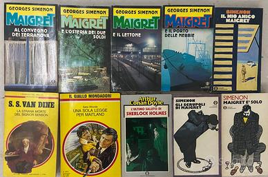 Lotto 10 gialli differenti su Maigret