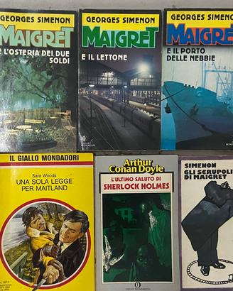 Lotto 10 gialli differenti su Maigret