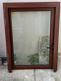 Finestra  alluminio doppio vetro + persiana
