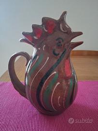 caraffa Derubato vintage  forma di gallo