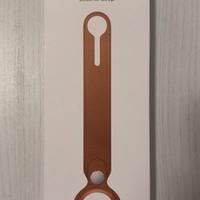 Apple Laccetto AirTag in pelle - Cuoio