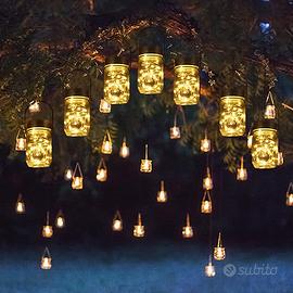 Solpex - Set di 6 luci a energia solare