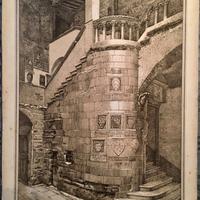 STAMPE Vintage: "Ricordi di Architettura" 1885