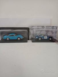 Lotto 2 automodelli 1:24 Alpine A 110 + Rally 1800