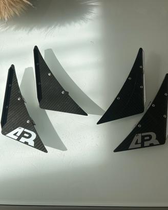 flaps/ canard apr per lancer evo