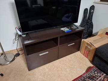 Set da salone (porta tv + credenza + 2 vasistas)