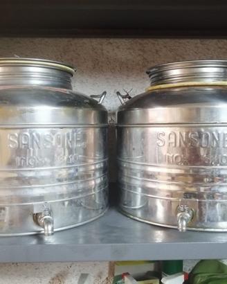 Tanica inox 18/10 per olio - 25 litri