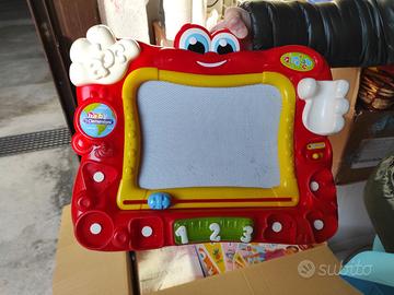 Lavagna Cantacerchi Baby Clementoni - Lavagna Magn