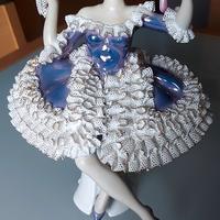 Statuina in porcellana ballerina