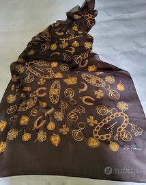 Pashmina Les Copains 100% seta, cm 66x172