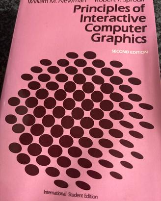 Principles of interactive Computer Graphics