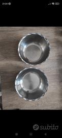 Ciotole acciaio 
