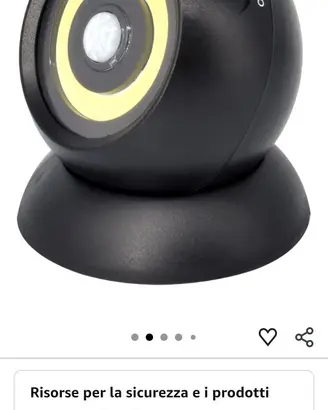 Corty Light Luce lampada led sensore movimento