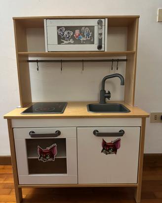 Cucina  bambini  ikea in legno