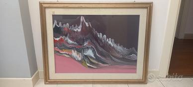 Quadro a olio su tela di Giorgio Sotto Corona