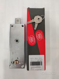 Serratura per porte basculanti c/cilindro Prefer