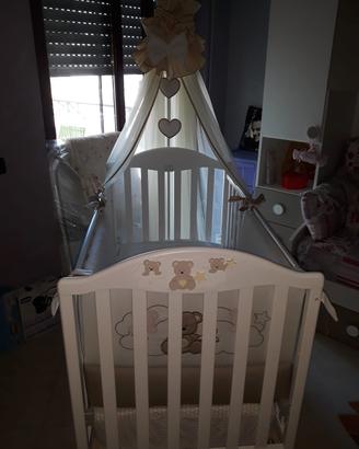 culla azzurra design