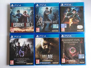 lotto giochi resident evil ita playstation 4 ps4 