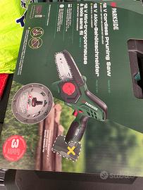 MOTOSEGA PARKSIDE A BATTERIA  12 VOLT 