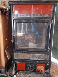 Stufa Nordica a legna 6,8kw