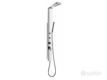 Pannello Doccia Sora 2 Getti Idro Acciaio Inox