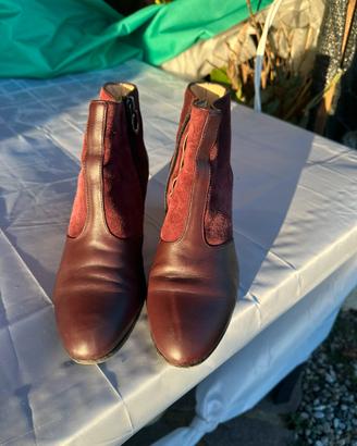 Stivaletto donna rosso n. 38