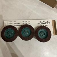 Tre dischi in feltro originali Vorwerk Folletto