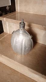 borraccia alluminio vintage