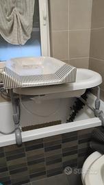 Fasciatoio + vaschetta bagno 2 in uno Brevi