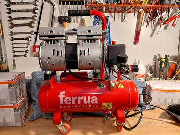 compressore silenziato Nuair Siltek 8 bar 6 lt 1hp