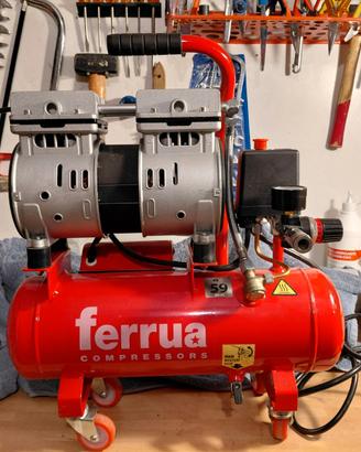 compressore silenziato Nuair Siltek 8 bar 6 lt 1hp