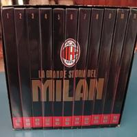 MILAN 50 ANNI DI PALLONE D'ORO 11 DVD SIGILLATI\