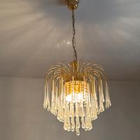 Lampadario vintage a gocce