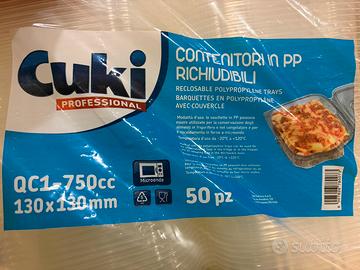 Contenitori richiudibili Cuki