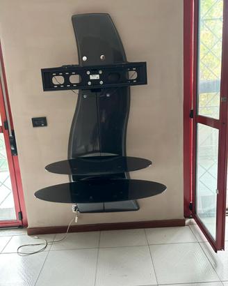 PORTA TV A PARETE MELICONI  DESIGN  GHOST 2000