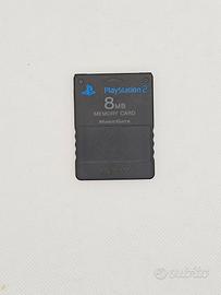 Memory card PS2 nera