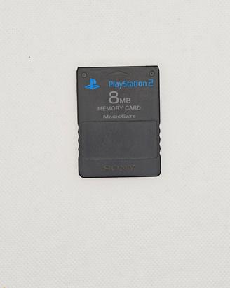 Memory card PS2 nera