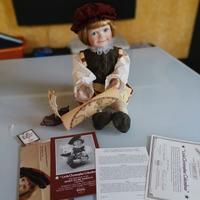 little Christopher Colombus bambola porcellana 