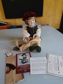 little Christopher Colombus bambola porcellana 