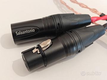 Cavo xlr in rame 7 N solid core Salaantonio