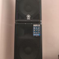 mixer e DXR 12 Yamaha