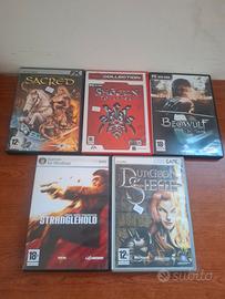 lotto/singoli giochi pc vintage rpg e action