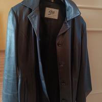 cappotto in pelle 