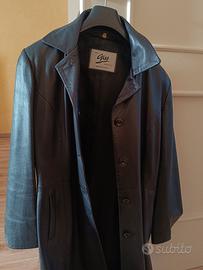 cappotto in pelle 