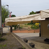 Tenda da mercato per ambulanti