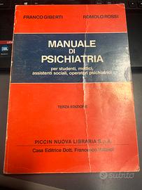 Manuale di psichiatria F.Giberti R.Rossi